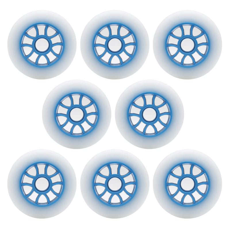 Z-FIRST 8 Pack 100mm Inline Roller Skate Wheels 85A Premium Replacement for Rollerblade Wheels - Image 4